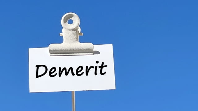 Demerit